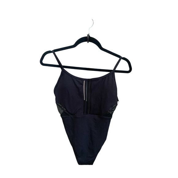 JETs‎ Swimwear Black Cutout One Piece - Women's Size 4 - Picture 1 of 7